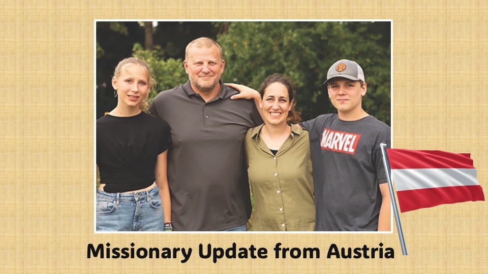 Missionary Update:  Austria